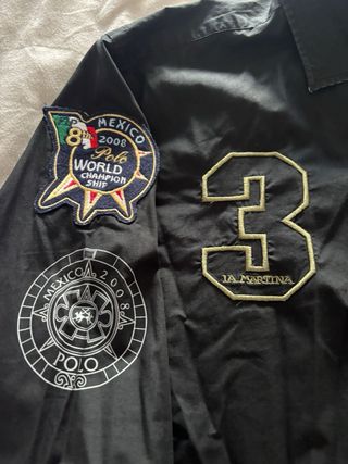 Camisa La Martina Negra