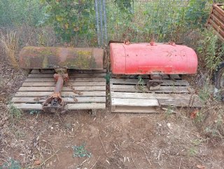 Dos Rotovator fresa Pascuali