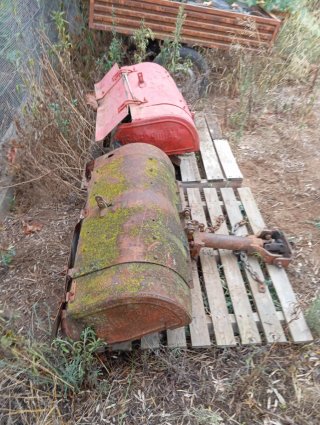 Dos Rotovator fresa Pascuali