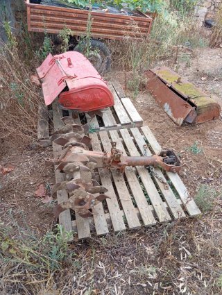 Dos Rotovator fresa Pascuali