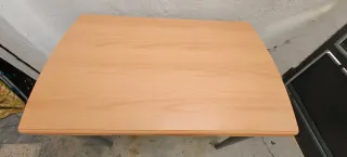 Mesa de cocina madera y metal