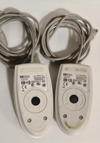 Teclado y ratones HP vintage originales