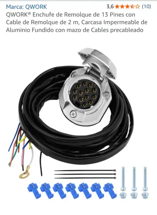 Kit Eléctrico 13 Pines Enganche Remolque