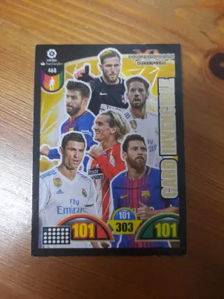 Carta Invencible Adrenalyn 2017-18