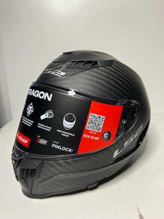 : Casco Moto LS2 Dragon Carbon FF808 M