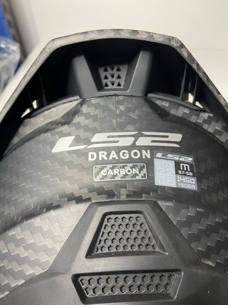 : Casco Moto LS2 Dragon Carbon FF808 M
