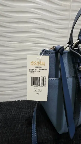 Borsa Michael Kors Sullivan Blu