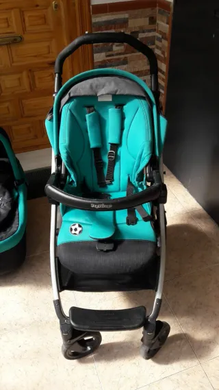 Set carrozzina per bambini 3 pezzi: Passeggino, Culla e Seggiolino