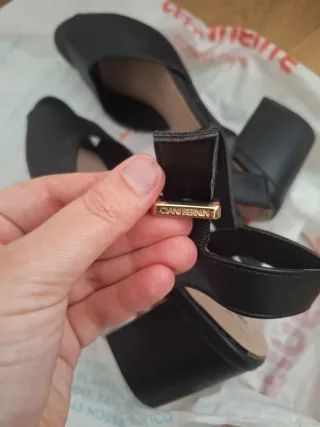 Sandalias negras Gianni Berni