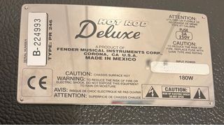 OFERTÓN Fender Hot Rod Deluxe