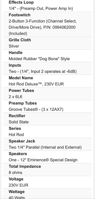 OFERTÓN Fender Hot Rod Deluxe