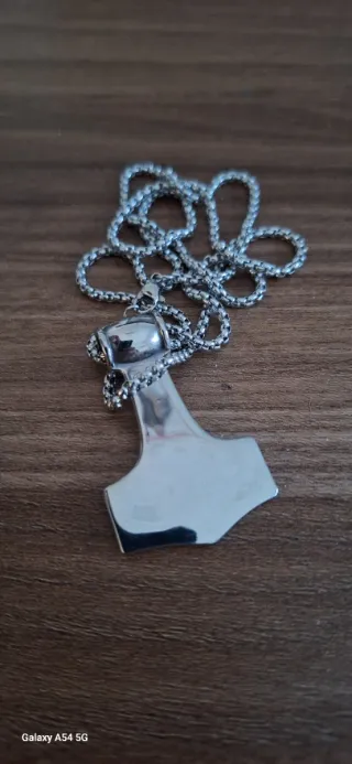 Collana Harley Davidson Thor Argento