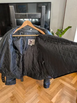 Cazadora cuero Ami moto talla L