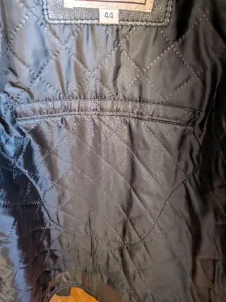 Cazadora cuero Ami moto talla L