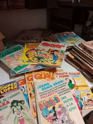 Lote Tebeos Antiguos Variados
