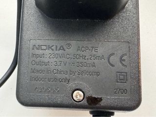 Cargador Nokia Clavija Ancha