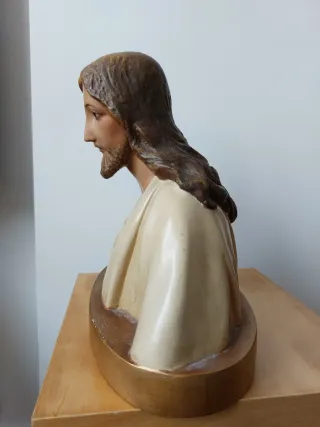 Busto Sagrado Corazón de Jesús Olot 27 cm de alto