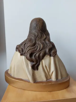 Busto Sagrado Corazón de Jesús Olot 27 cm de alto
