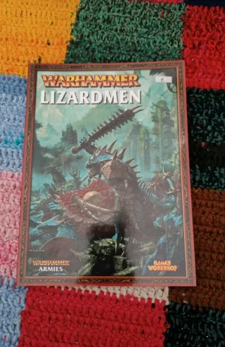 Warhammer Lizardmen Livro Exército