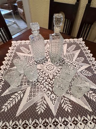 Juego de café porcelana oro