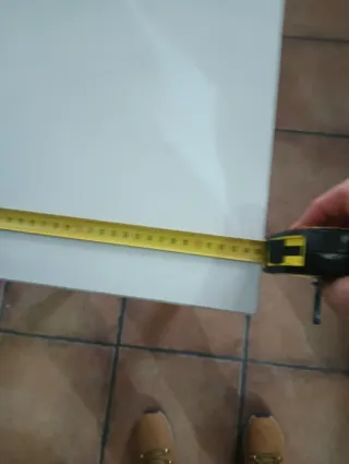 Mesa de trabajo/escritorio metálico y madera