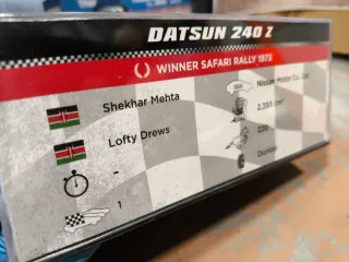 Datsun 240Z Safari Rally 1973