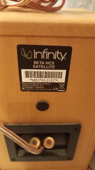 Infinity Beta HCS Altavoces