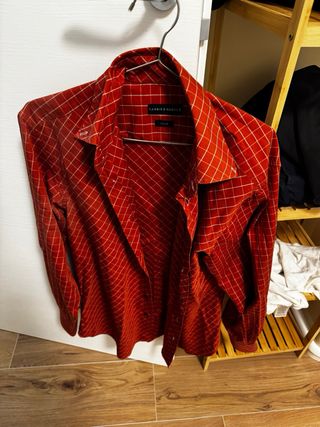 Camicia Harris Tweed a rombi Taglia L