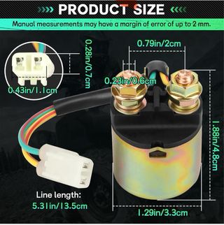 Solenoide Relé Arranque Kymco