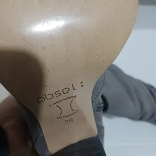 Botas Obsel Ante Grises Talla [Talla]