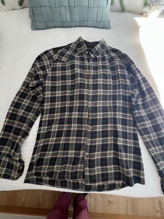 Camisa de franela a cuadros