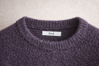 Jersey Find. Invierno Hombre Talla M Morado