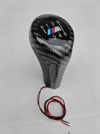 Pomo Palanca de Cambio 6 BMW M Carbono ILUMINADO