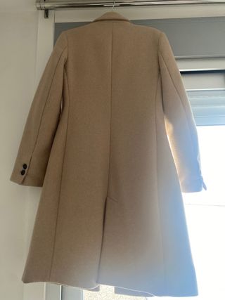 Abrigo Zara Camel Talla S
