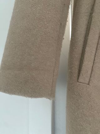 Abrigo Zara Camel Talla S