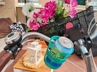 Bicicleta de paseo mint con cesta