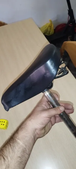 Sillín Bici Clásica Acolchado Muelles