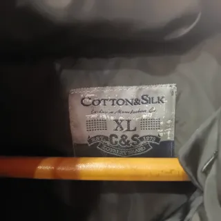 Giacca Cotton & Silk uomo grigia