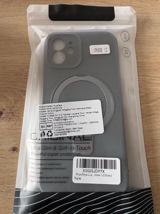 Custodia iPhone 12 Grigia Apple