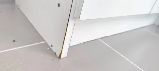 Armario blanco 2 puertas