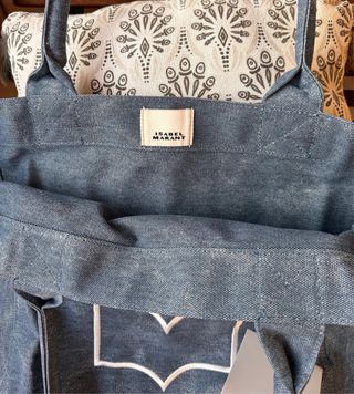 Bolso Tote Isabel Marant Yenky Azul
