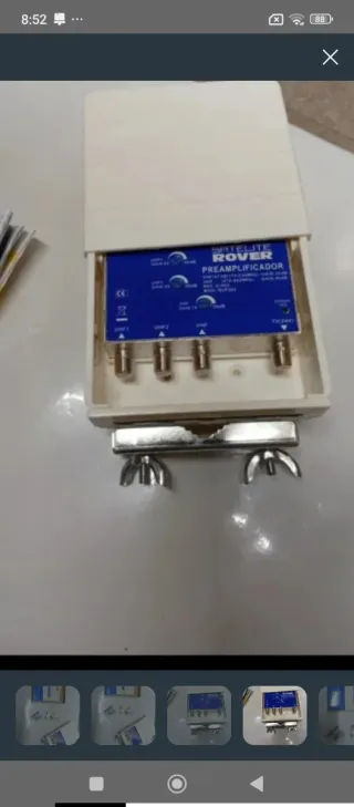 Amplificador Antena TV Digital Rover