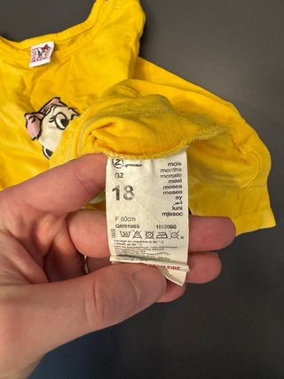 Maglietta Snoopy bambina gialla