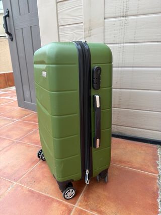 Maleta Olys Verde con Ruedas
