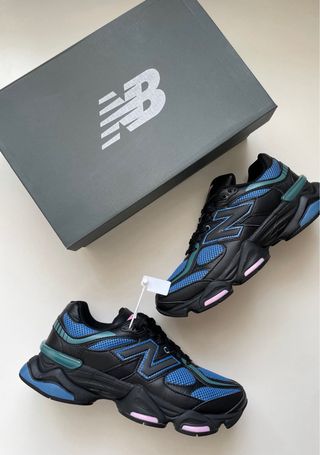 Zapatillas New Balance Negras y Azules
