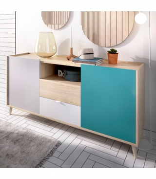 Aparador 2 puertas 2 Cajones. Combinadión de Colo