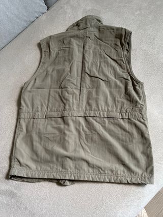 Chaleco hombre verde oliva