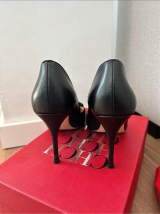Tacones Carolina Herrera Negros
