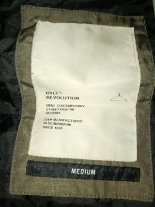 Giubbotto Revolution Verde Oliva Taglia M