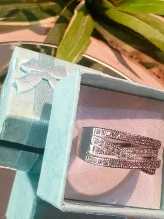 Anillo Plata y Circonitas